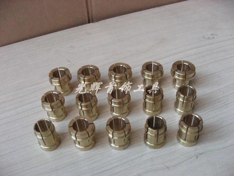  Small Brass Collets For Ring Bracelet Machine for Jewelry Tools