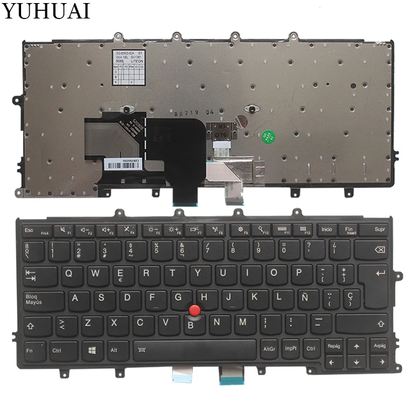 

NEW SP laptop keyboard FOR Lenovo Thinkpad X230S X240 X240S x240i X250 X260S X270 Spanish laptop keyboard