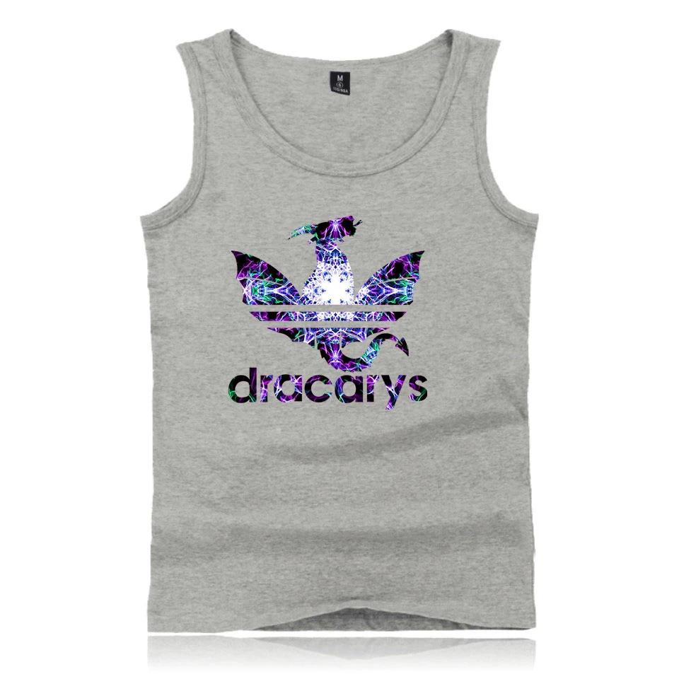

Dracarys Game of Thrones Men's Mother Tank Tops Men Harajuku Bodybuilding Men Clothes Kpop Summer Cool Musculation Gym Clothing