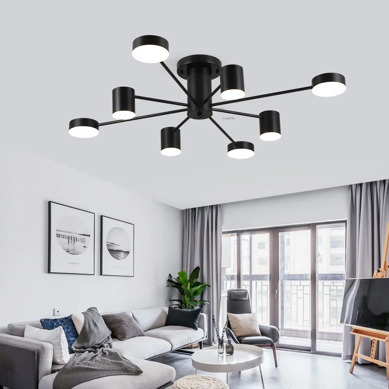  Nordic Style Living Room Pendant Lamp Restaurant Simple Decor Pendant Lights Modern Home Lighting L - 33013906700