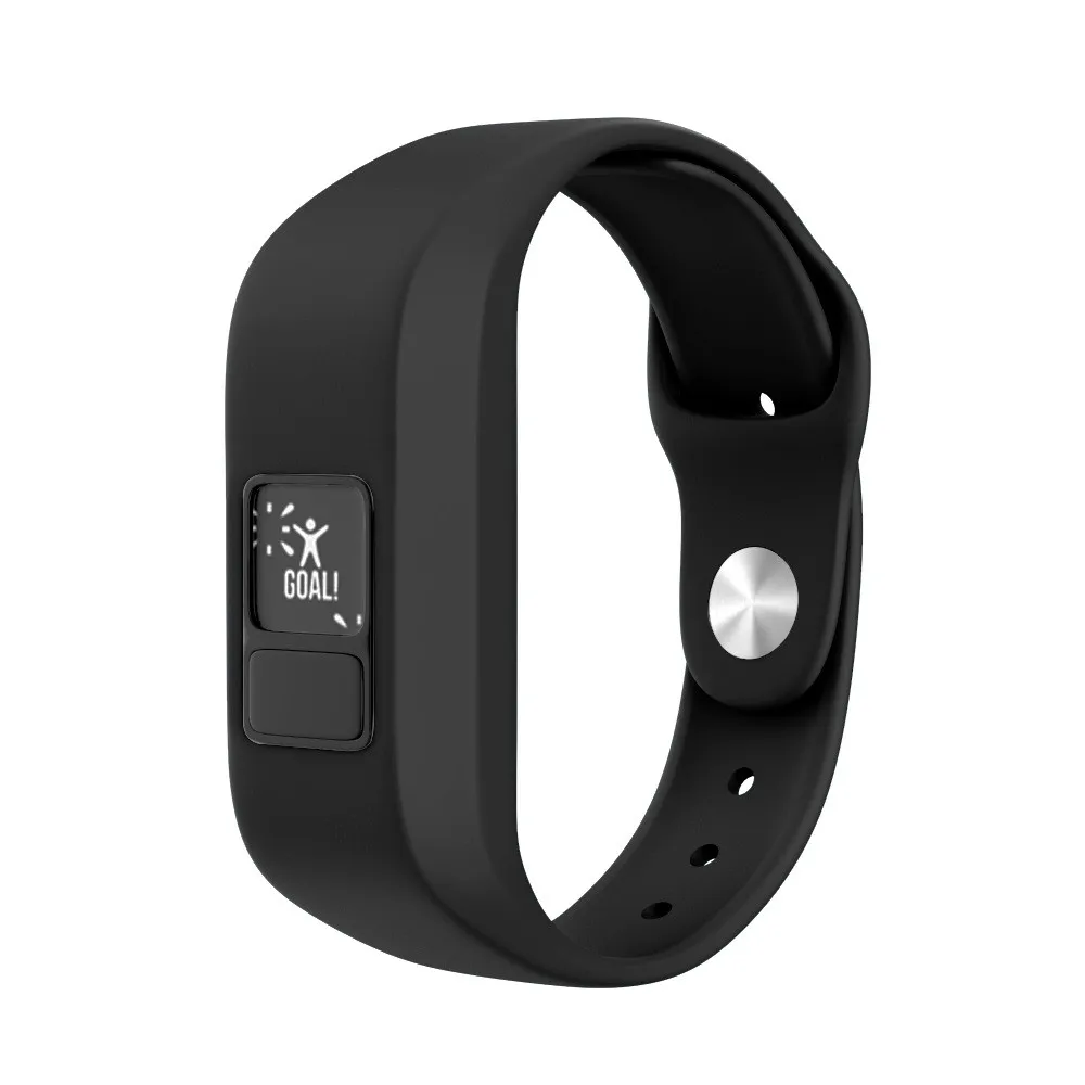 Мягкий силиконовый сменный Браслет для Garmin Vivofit Jr спортивный браслет ремешок для наручных часов Прямая l1023#2