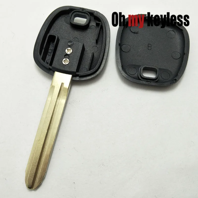 20pcs/lot Transponder Chip Key Shell For Toyota Camry Corolla High Land