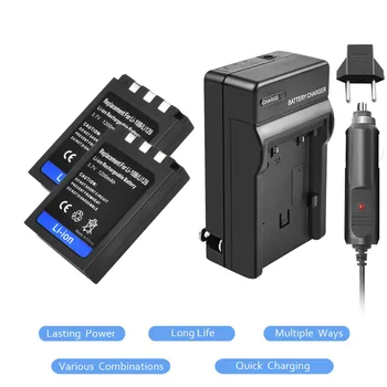 

2X LI-10B LI10B Camera Battery+Battery Charger For Olympus C-50 C-60 C-70 C-470 C-5000 C-7000 D-590 C-760 Mju 20 25 30 4 L15