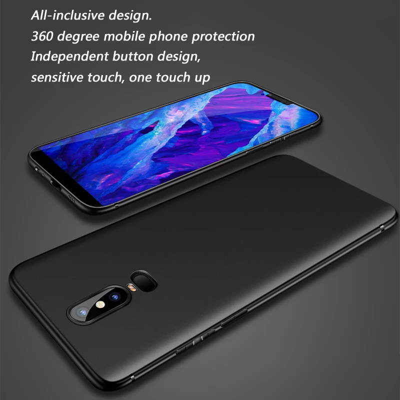 Мягкий чехол для Oneplus 6 из мягкого ТПУ силикона высокое качество все включено