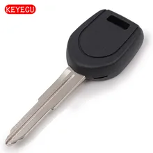 Keyecu транспондер ключ-с чипом 4D61 и Правый Клинок-Fob для Mitsubishi Outlander 2004 Lancer 2003 2004 2005 2006 Shogun Pinin