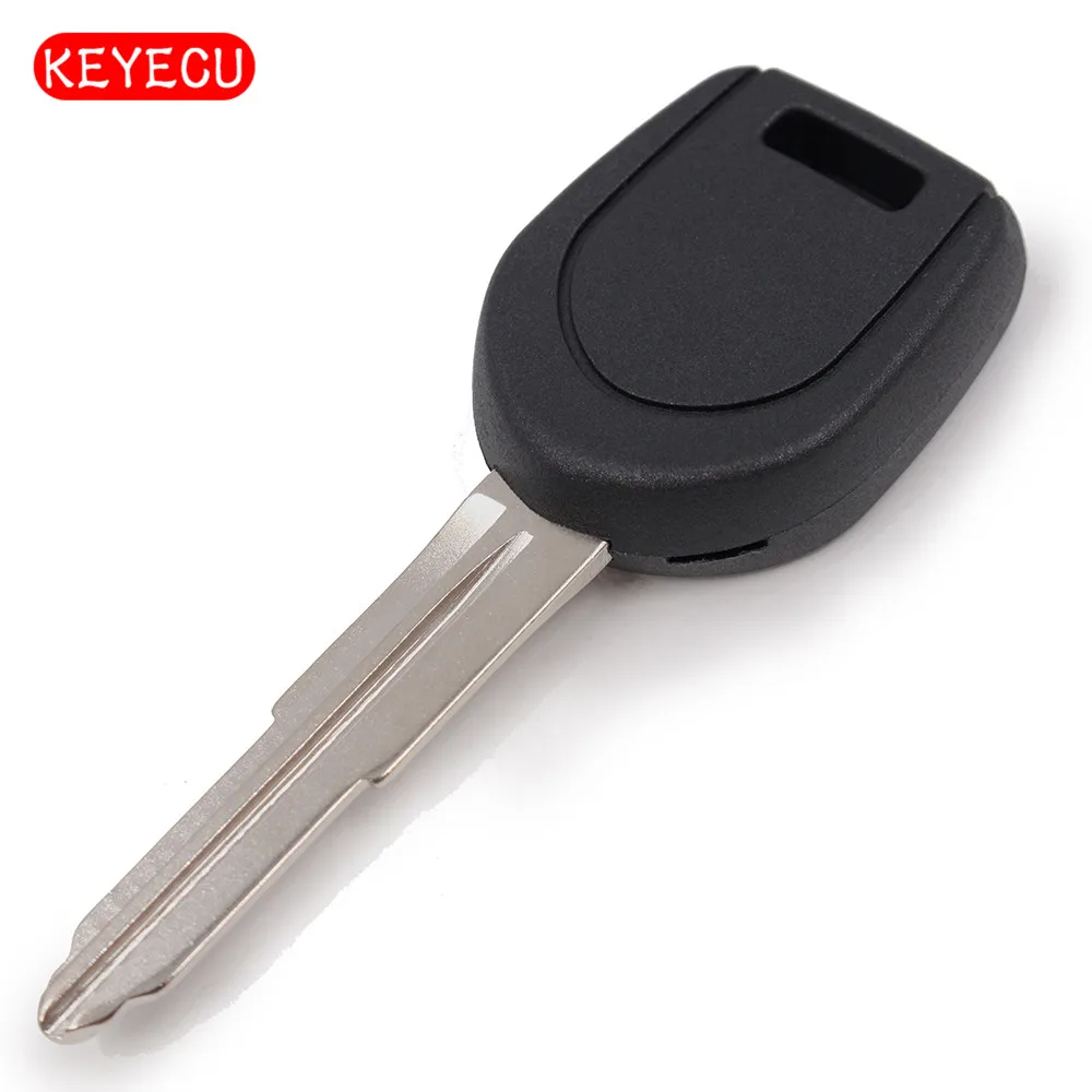 Брелок Keyecu с чипом 4D61 и правым лезвием для Mitsubishi Outlander 2004 Lancer 2003 2005 2006 Shogun Pinin|Ключ
