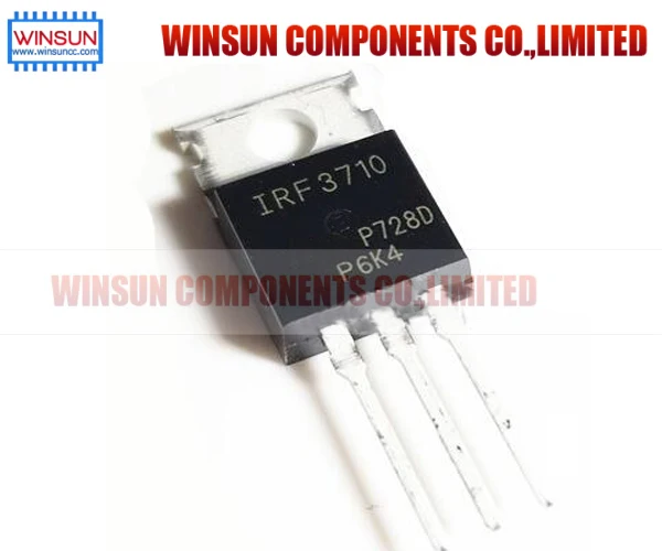 

10PCS IRF3710 TO220 IRF3710PBF TO-220 57A 100V MOSFET N new and original IC