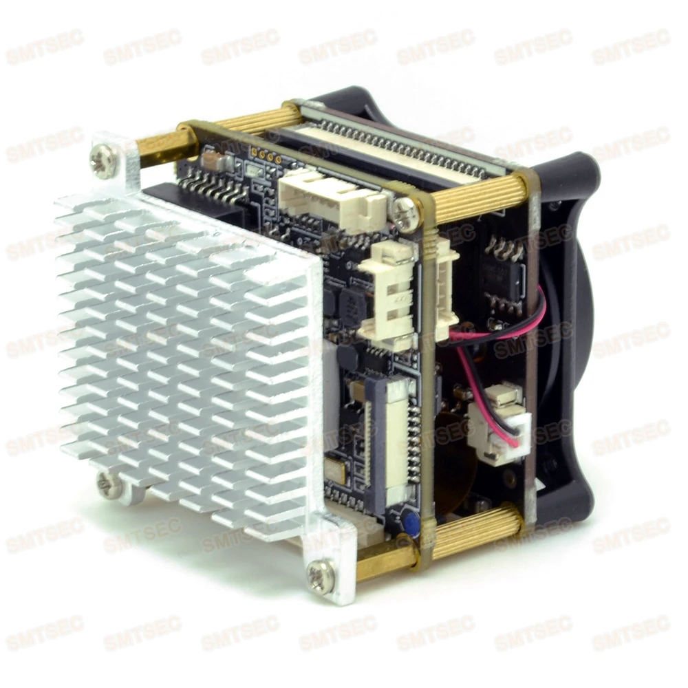 

UHD 8MP 4K IP Camera Module + 3.6-18mm Auto IRS Manual Zoom Lens Sony IMX274 Hi3519V101 CCTV Security PCB Board POE TF Optional