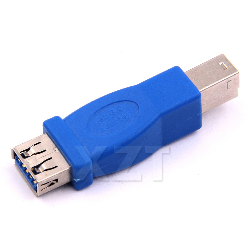 

AT High Quality USB 3.0 Type A Female to Type B Male Plug Connector Adapter USB 3.0 Converter Adaptor AF to BM