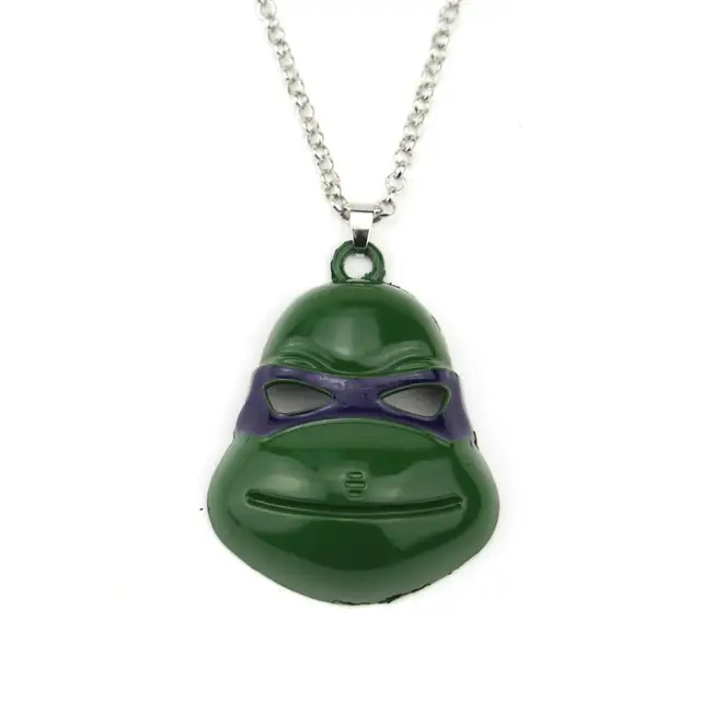 Teenage Mutant Ninja Turtles Donatello Face Pendant Necklacein Pendant Necklaces from Jewelry