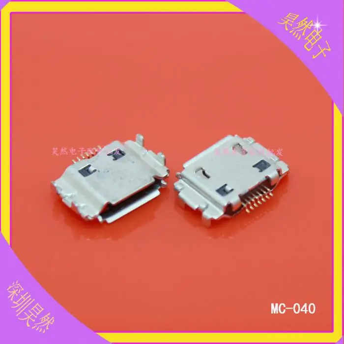 

Micro USB jack for Samsung phone I9220 N7000 S8000 S8300 7 pin USB plug / Data Interface / charging plug socket