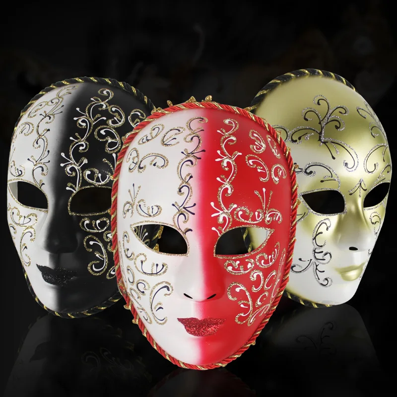 The high grade painted face mask Halloween Mask Masquerade Party