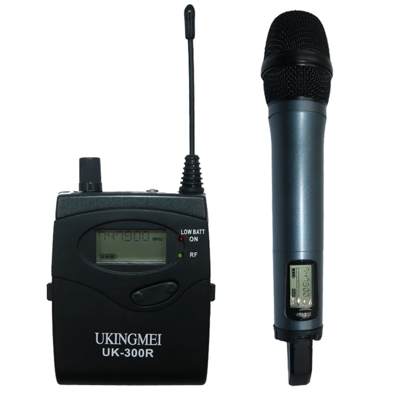Портативный беспроводной микрофон для цифровой зеркальной камеры наружной записи, интервью, видеосъемки, системы мониторинга Dv