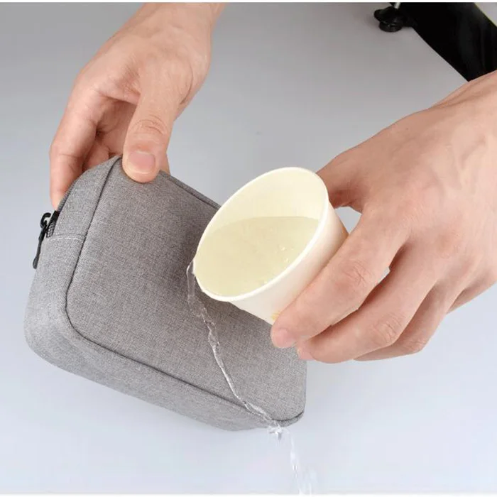 Portable Waterproof Travel Storage Bag Digital Data Cable Charger Headphone Power Bank Holder Organizer Zip Lock Opbergtas 60XX