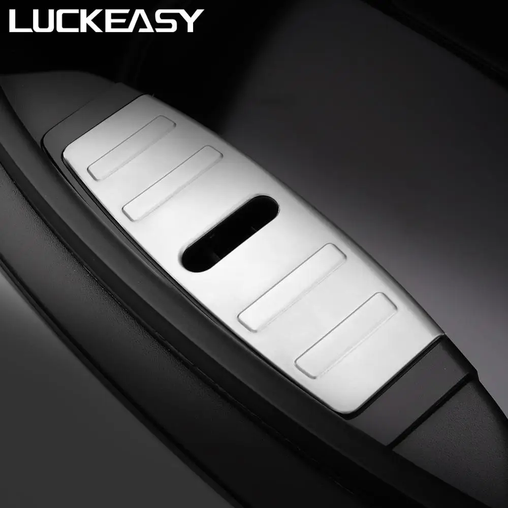 Carbon Fiber LUCKEASY Front Engine Trunk Box Luggage Bumper Panel for Tesla Model 3 2017-2019 Custom Fit Front Box Protection Patch
