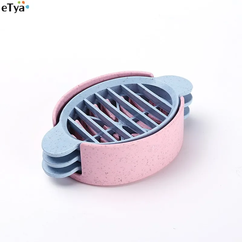 

Mini Oval Egg Cutter Practical Egg Cutter Different Colors Festive Gift Decoration