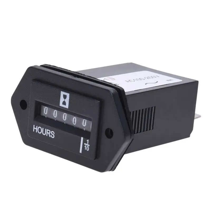 AC100 250V Электромеханический счетчик часов|meter counter|hour meter countercounter |