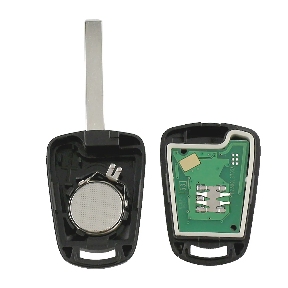 Chiave/Telecomando Per Opel Vauxhall Astra H Corsa D Zafira B Uncut In Bianco Hu100 Lama - 2 Tasto Del Di 433mhz Pcf7941 Chip Opel -