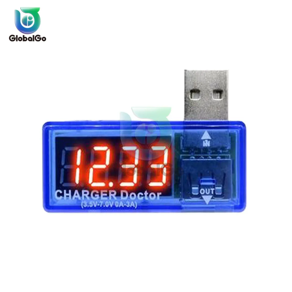 Электрическая мощность USB тестер напряжения измеритель тока монитор вольтметр Амперметр зарядное устройство Зарядка доктор индикатор