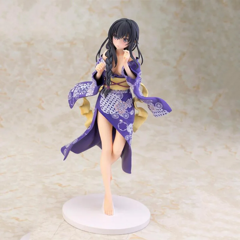 

Anime model figure Yukinoshita Yukino kimono Ver. My youth romantic comedy is wrong as I expected sexy figures dolls F7631