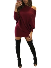 Sexy Bandage Dress Women Knitted Dress Elegant White Fall Winter Long Sleeve Bodycon Slim Off Shoulder Nightclub Short Dresses цена Sexy Bandage Dress Women Knitted Dress Elegant White Fall Winter Long Sleeve Bodycon Slim Off Shoulder Nightclub Short Dresses цены онлайн