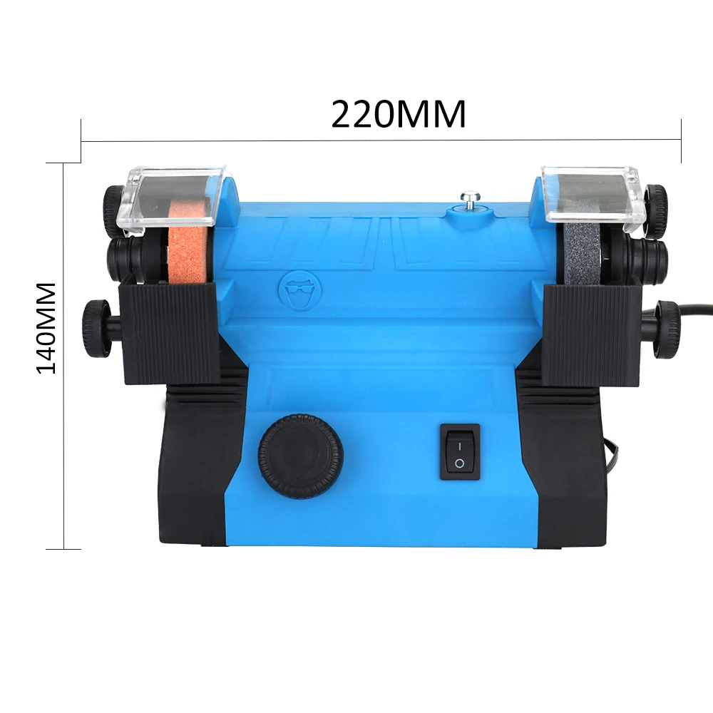 Мини настольный шлифовальный станок, легкий многофункциональный электрический шлифовальный станок, шлифовальный станок, точилка, бытовой шлифовальный инструмент