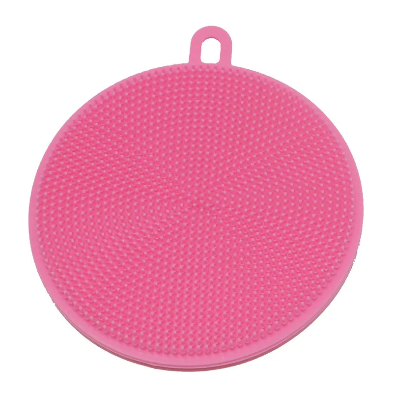 Magic Cleaning Brushes Silicone Dish Bowl Scouring Pad Pot Pan Easy to clean Wash Brushes Cleaning Brushes Kitchen tool (11)
