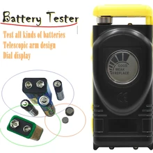 MS-228LC универсальный тестер проверки батареи for1.5V AA AAA 9V 6F22, розничная и