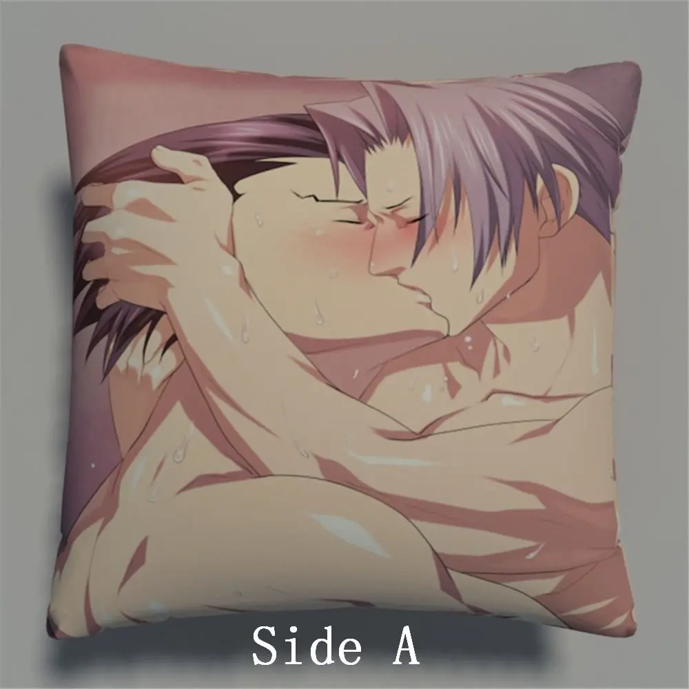 

Gyakuten Saiban Anime Manga Two Sides Pillow Cushion Case Cover Cosplay Gift New 715