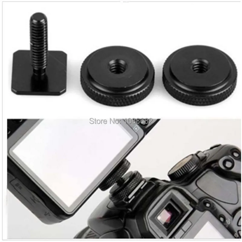 14 Tripod Mount Screw with Double Layer to Flash Hot Shoe Adapter Holder Mount Photo Studio Accessories (4)
