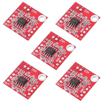 

5Pcs TDA1308 Headphone Amplifier Board 3V-6V Amp Preamplifier Module For Arduino