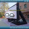 5.4m 16:9 outdoor inflatable movie screen with removable screen cloth Portable air projector screen cinema projection screen 4