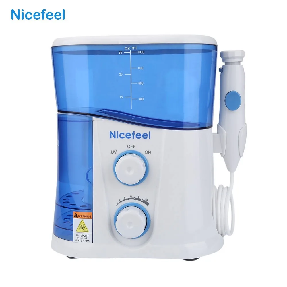 

Oral Irrigator Dental Whitening Water Teeth Flosser Electric Tooth Cleaner Machine Tooth Device With UV Sanitizer