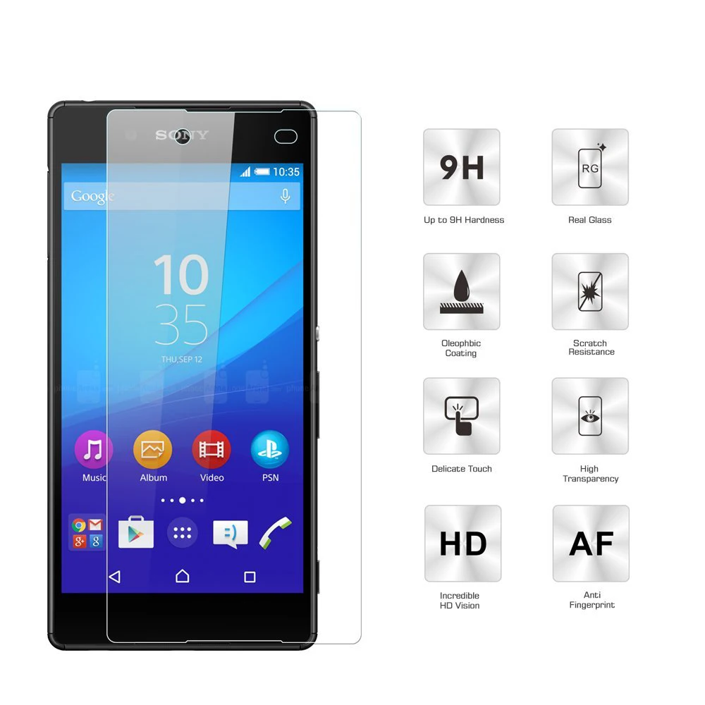 2.5D 0 26 мм 9H Премиум Закаленное стекло для Sony Xperia Z3 Plus Защитная пленка экрана Z4 * |