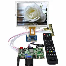 HDMI+ VGA+ AV+ аудио+ USB lcd плата контроллера с 8 дюймовым 800x600 EJ080NA-05A ЖК-экраном