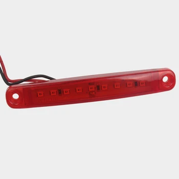 

1Pcs 9LED Side Marker Light Waterproof Side Lamp Car External Light for 24V Truck Trailer Lorry