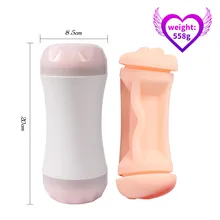 Aircraft Cup Realistic Sexy Mini font b Pussy b font Lifelike Real Vagina font b Pussy