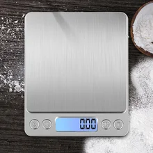 Высококачественные цифровые кухонные весы из нержавеющей стали, измерительные электронные весы для выпечки тортов(2000 г* 0,1 г
