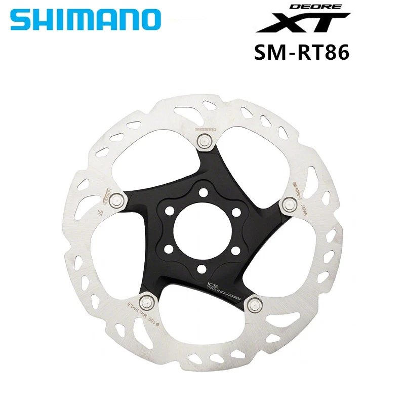 

1PCS shimano XT RT86 6/7 Inch 160mm 180mm 203mm Disc Brake 6-Bolts Rotor accessory bicycle parts SM-RT86