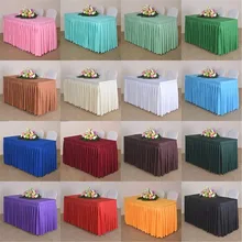 Скатерть из полиэстера высокого качества, столовые приборы для свадебного торжества, вечерние банкеты для дома и отеля