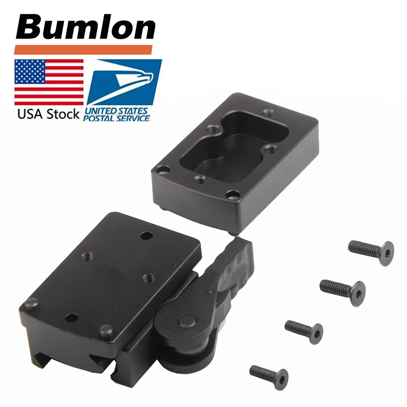 

Tactical RMR Red Dot Sight Scope Mount With QD Quick Detach HT37-0031