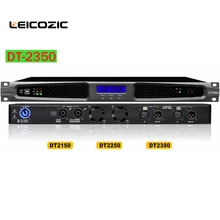 Leicozic DT2350 Профессиональный цифровой усилитель класса d 500w amps 1u switchingl усилители для монтажа в стойку 1 u amps сценический усилитель