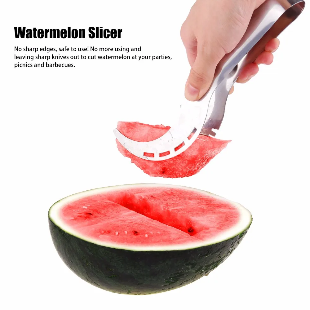 Quick Watermelon Cutter Tool Stainless Steel Melon Knife