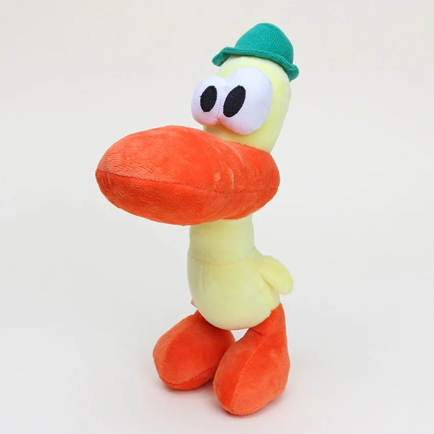 22 см мультфильмы Pocoyo Пато patito Duck чучело плюшевые куклы милые плюшевые Игрушечные лошадки подарки для детей