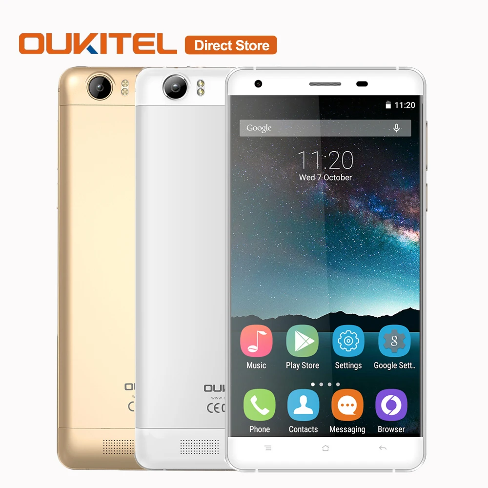 6000mAh OUKITEL K6000 мобильный телефон Android 5 1 MTK6735P четырехъядерный 2G ram 16G rom 5MP 13 Mp &quotHD 4G LTE