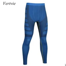 Vertvie мужские трико для бега быстросохнущая дышащий сжатия колготки для новорождённых спортивные Леггинсы Тренажерный Зал Фитнес мужской мотобрюки Jogger
