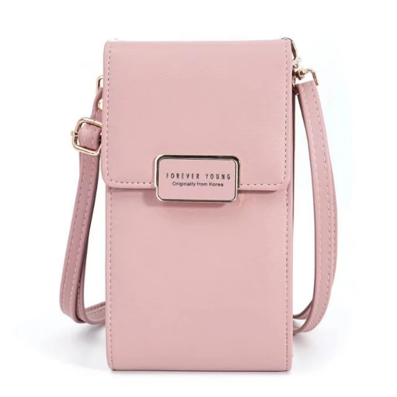 TANZ Universal Leather Single Shoulder Pocket Wallet Pouch Case Bag Messenger Bag Female Purse Card Holder Cellphone Pocket