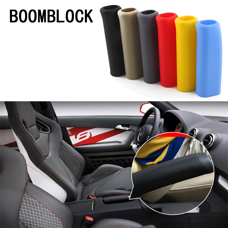 

Car Hand brake Grips Covers For Peugeot 307 206 308 407 207 508 208 406 2008 Lada Vesta Granta Silicone Non-Slip Accessories