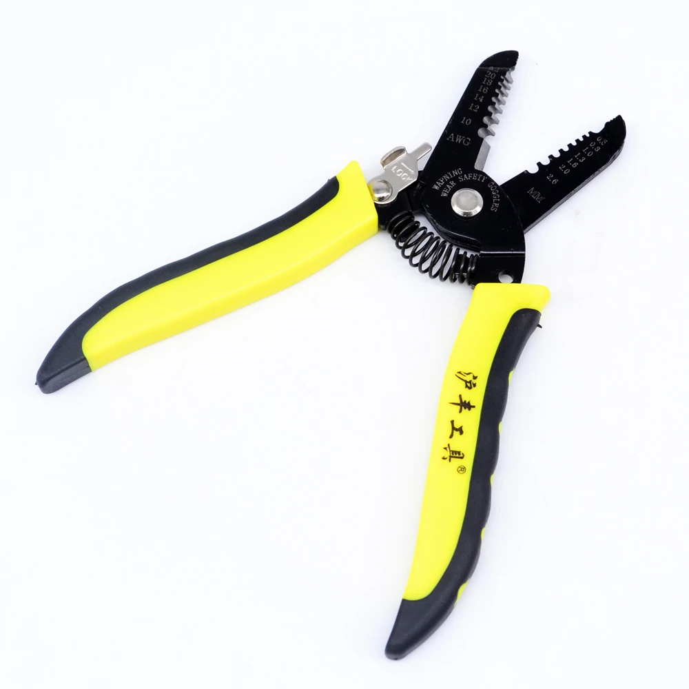 MINI Portable wire stripper Knife crimper Pliers Cable Stripping