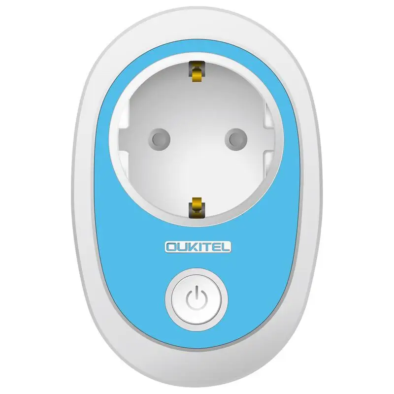 

Oukitel WIFI Smart Plug Smart Switch Socket EU Plug Audio Control Smart Timing Socket Wireless Outlet Voice Intelligent Control